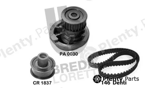 Breda Lorett KPA0652B — Water Pump & Timing Belt Kit