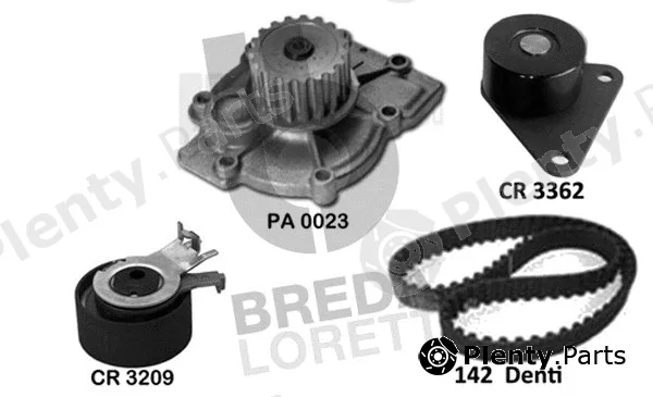 Breda Lorett KPA0671A — Water Pump & Timing Belt Kit