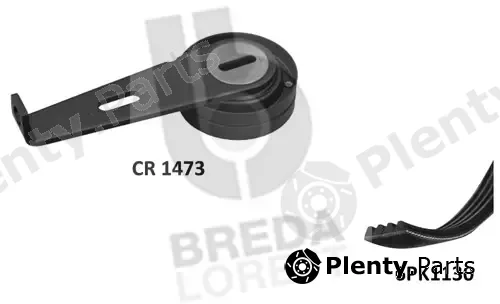 Breda Lorett KCA0004 — V-Ribbed Belt Set
