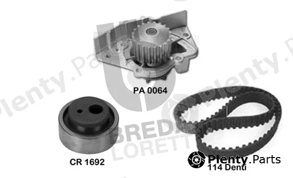 Breda Lorett KPA0103B — Water Pump & Timing Belt Kit