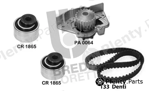 Breda Lorett KPA0114A — Water Pump & Timing Belt Kit
