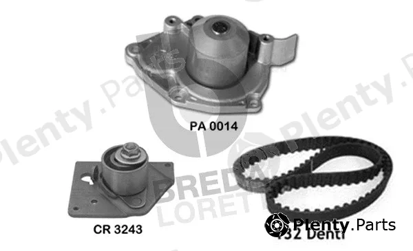 Breda Lorett KPA0597A — Water Pump & Timing Belt Kit