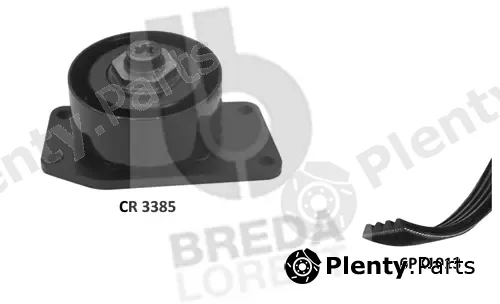 Breda Lorett KCA0036 — V-Ribbed Belt Set
