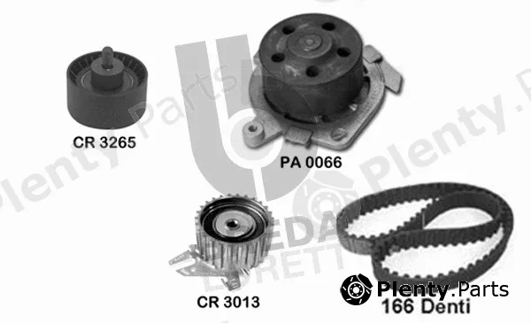 Breda Lorett KPA0589A — Water Pump & Timing Belt Kit