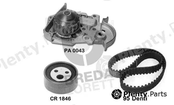 Breda Lorett KPA0057A — Water Pump & Timing Belt Kit