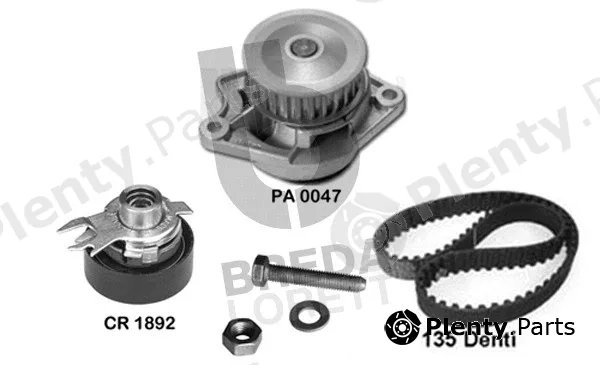 Breda Lorett KPA0048B — Water Pump & Timing Belt Kit