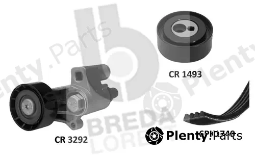 Breda Lorett KCA0017 — V-Ribbed Belt Set
