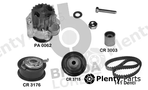 Breda Lorett KPA0050B — Water Pump & Timing Belt Kit