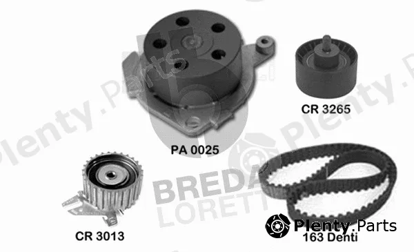 Breda Lorett KPA0588A — Water Pump & Timing Belt Kit