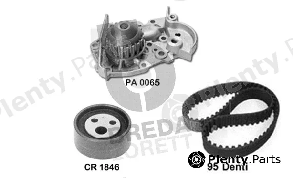 Breda Lorett KPA0057C — Water Pump & Timing Belt Kit