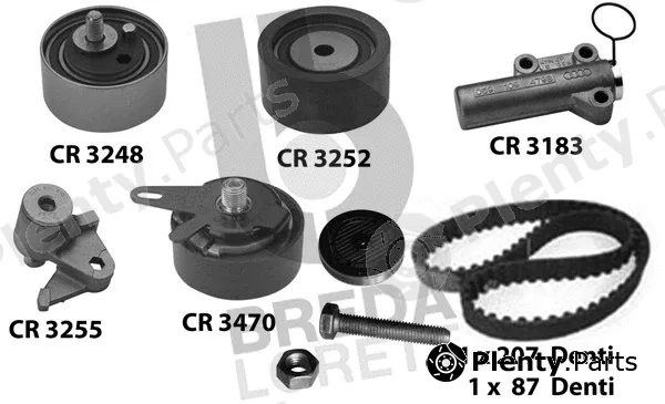 Breda Lorett KCD0634 — Timing Belt Kit