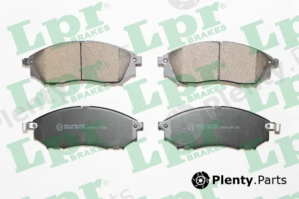 LPR 05P1406 — Brake Pad Set, disc brake