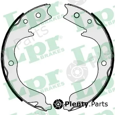 LPR 09860 — Brake Shoe Set, parking brake