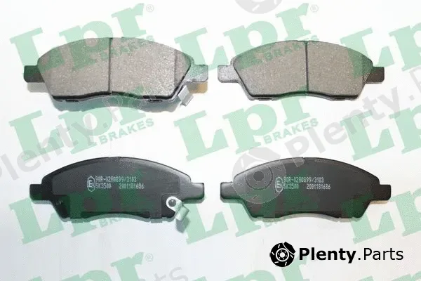 LPR 05P1686 — Brake Pad Set, disc brake