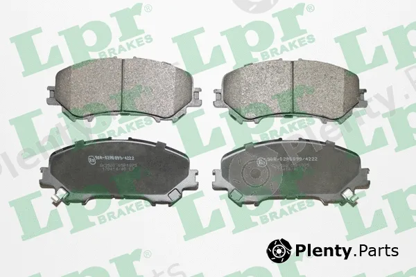 LPR 05P1975 — Brake Pad Set, disc brake