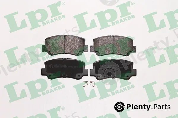 LPR 05P1028 — Brake Pad Set, disc brake