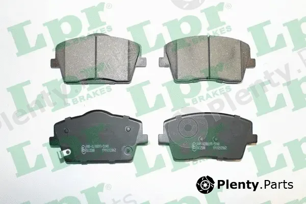 LPR 05P2062 — Brake Pad Set, disc brake