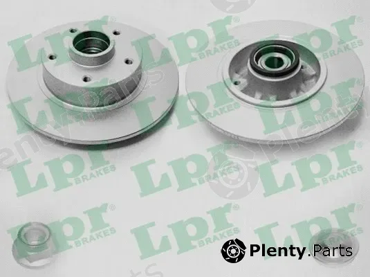 LPR R1040PRCA — Brake Disc LPR HUB BRAKE DISC LINE - FULL COATED