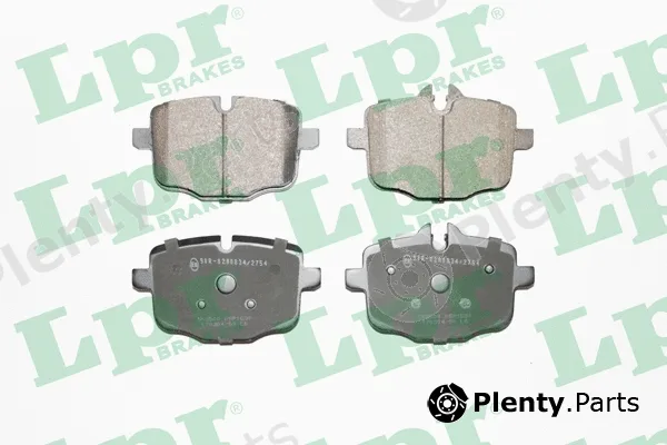 LPR 05P1631 — Brake Pad Set, disc brake