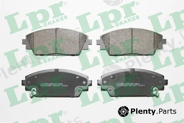 LPR 05P1917 — Brake Pad Set, disc brake