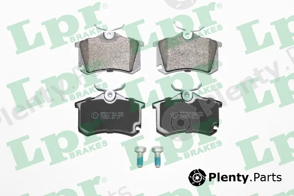 LPR 05P1508 — Brake Pad Set, disc brake