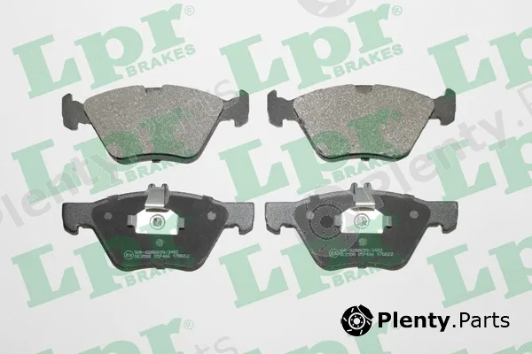 LPR 05P406 — Brake Pad Set, disc brake