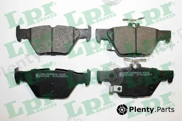 LPR 05P2097 — Brake Pad Set, disc brake