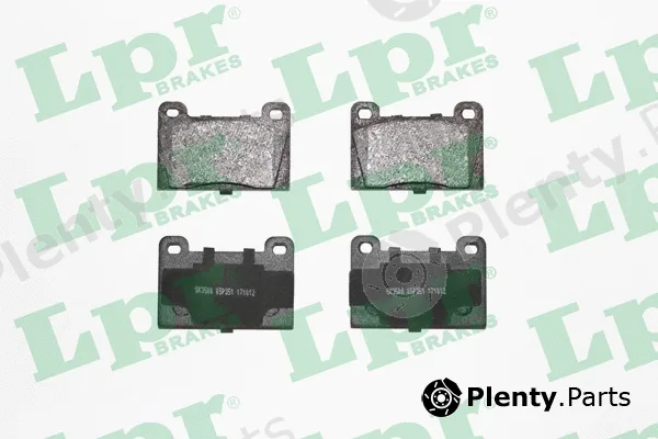 LPR 05P351 — Brake Pad Set, disc brake
