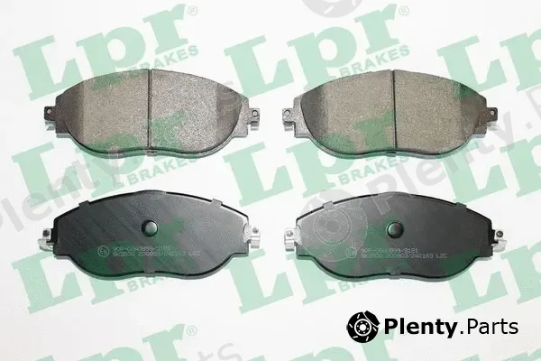 LPR 05P2163 — Brake Pad Set, disc brake