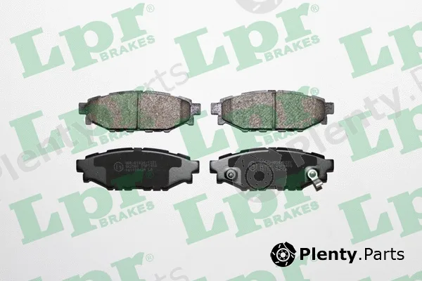 LPR 05P1408 — Brake Pad Set, disc brake
