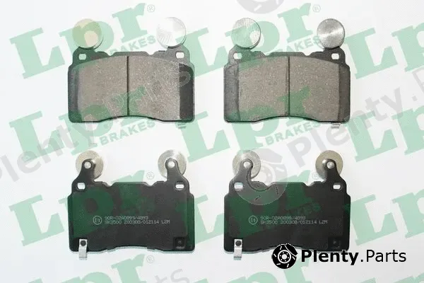 LPR 05P2114 — Brake Pad Set, disc brake