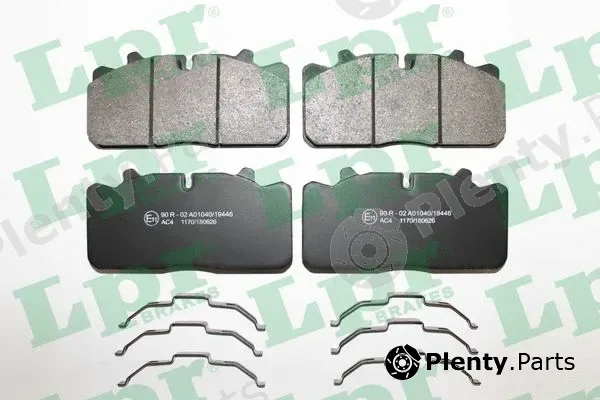 LPR 05P1170 — Brake Pad Set, disc brake