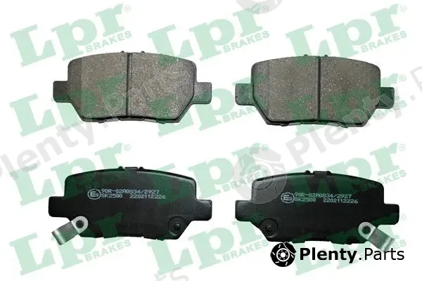 LPR 05P2226 — Brake Pad Set, disc brake