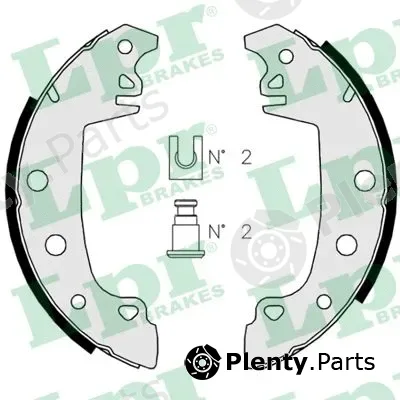 LPR 02850 — Brake Shoe Set
