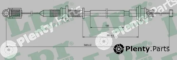 LPR C0131A — Accelerator Cable