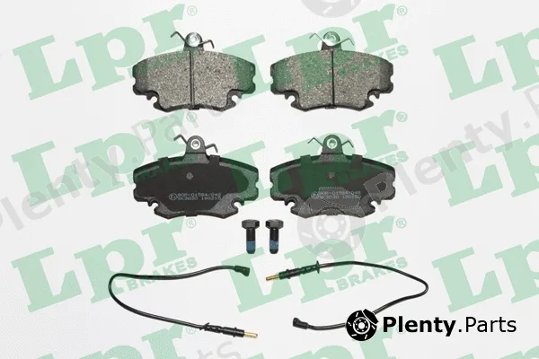 LPR 05P349 — Brake Pad Set, disc brake