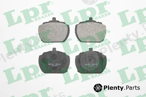 LPR 05P143 — Brake Pad Set, disc brake