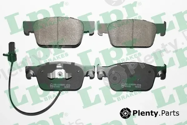 LPR 05P2038 — Brake Pad Set, disc brake