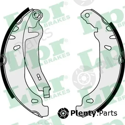 LPR 07820 — Brake Shoe Set