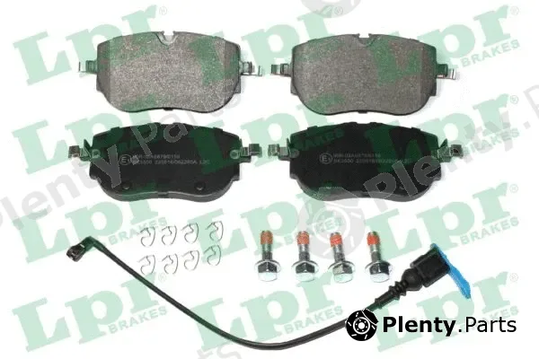 LPR 05P2260A — Brake Pad Set, disc brake