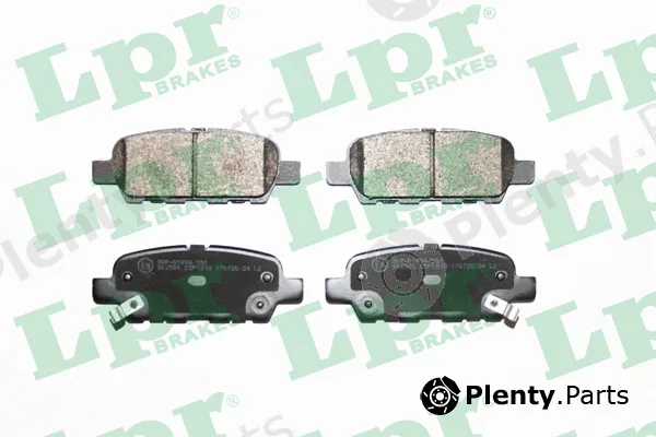 LPR 05P1839 — Brake Pad Set, disc brake