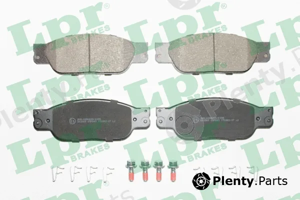LPR 05P843 — Brake Pad Set, disc brake