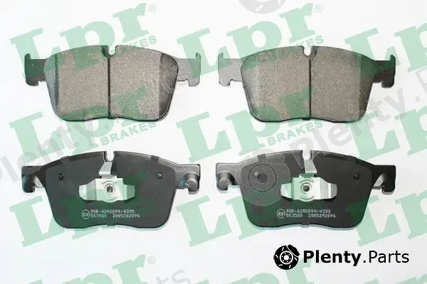 LPR 05P2096 — Brake Pad Set, disc brake