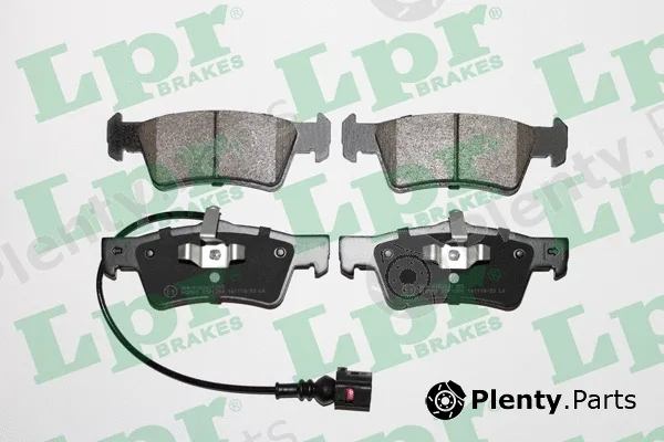 LPR 05P1284 — Brake Pad Set, disc brake