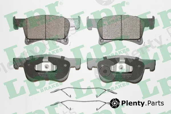 LPR 05P1958K — Brake Pad Set, disc brake