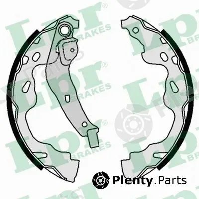 LPR 08660 — Brake Shoe Set