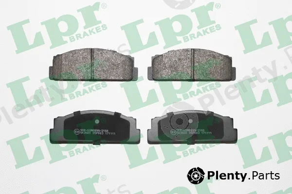LPR 05P003 — Brake Pad Set, disc brake