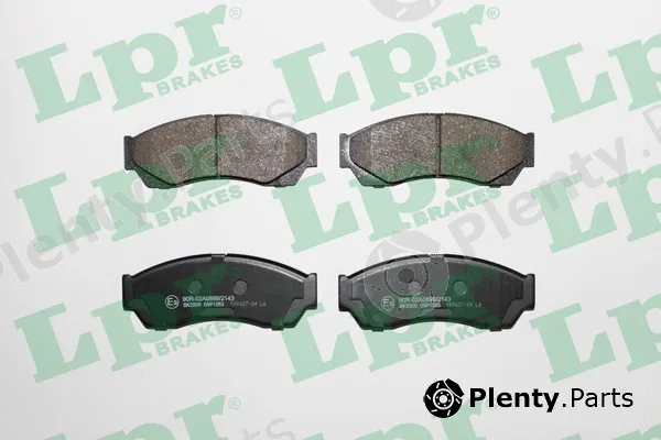 LPR 05P1553 — Brake Pad Set, disc brake