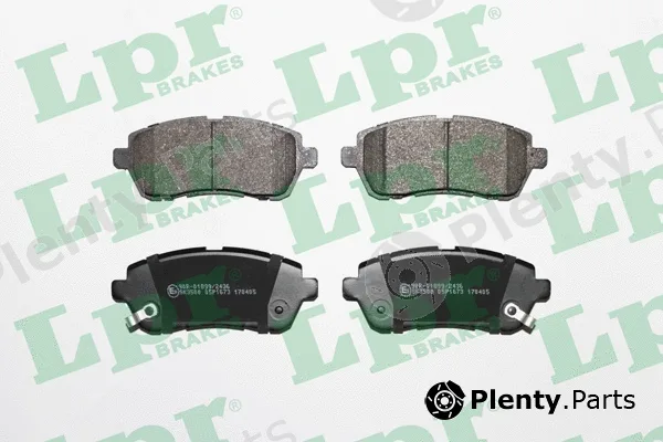 LPR 05P1673 — Brake Pad Set, disc brake