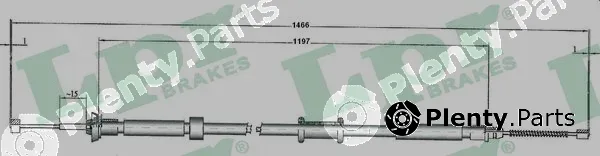 LPR C1084B — Cable Pull, parking brake